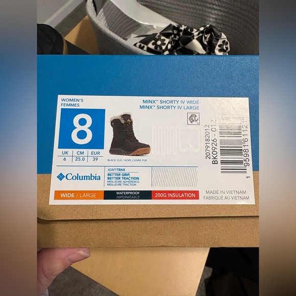 Columbia Women's Minx Shorty IV winter boots NEW - Picture 4 of 4